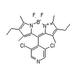 10-(3,5-二氯-4-吡啶基)-2,8-二乙基-5,5-二氟-1,3,7,9-四甲基-5H-二吡咯并[1,2-c:2’,1’-f][1,3,2]二氮杂环己硼烷-4-鎓-5-盐