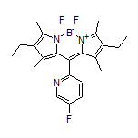 2,8-二乙基-5,5-二氟-10-(5-氟-2-吡啶基)-1,3,7,9-四甲基-5H-二吡咯并[1,2-c:2’,1’-f][1,3,2]二氮杂环己硼烷-4-鎓-5-盐