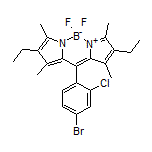 10-(4-溴-2-氯苯基)-2,8-二乙基-5,5-二氟-1,3,7,9-四甲基-5H-二吡咯并[1,2-c:2’,1’-f][1,3,2]二氮杂环己硼烷-4-鎓-5-盐
