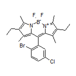 10-(2-溴-5-氯苯基)-2,8-二乙基-5,5-二氟-1,3,7,9-四甲基-5H-二吡咯并[1,2-c:2’,1’-f][1,3,2]二氮杂环己硼烷-4-鎓-5-盐