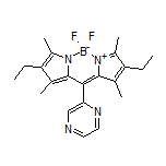 2,8-二乙基-5,5-二氟-1,3,7,9-四甲基-10-(2-吡嗪基)-5H-二吡咯并[1,2-c:2’,1’-f][1,3,2]二氮杂环己硼烷-4-鎓-5-盐