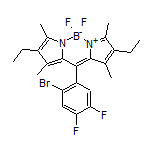 10-(2-溴-4,5-二氟苯基)-2,8-二乙基-5,5-二氟-1,3,7,9-四甲基-5H-二吡咯并[1,2-c:2’,1’-f][1,3,2]二氮杂环己硼烷-4-鎓-5-盐