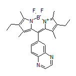 2,8-二乙基-5,5-二氟-1,3,7,9-四甲基-10-(6-喹喔啉基)-5H-二吡咯并[1,2-c:2’,1’-f][1,3,2]二氮杂环己硼烷-4-鎓-5-盐