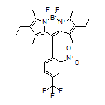 2,8-二乙基-5,5-二氟-1,3,7,9-四甲基-10-[2-硝基-4-(三氟甲基)苯基]-5H-二吡咯并[1,2-c:2’,1’-f][1,3,2]二氮杂环己硼烷-4-鎓-5-盐