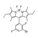 10-(3-溴-2,5-二氟苯基)-2,8-二乙基-5,5-二氟-1,3,7,9-四甲基-5H-二吡咯并[1,2-c:2’,1’-f][1,3,2]二氮杂环己硼烷-4-鎓-5-盐