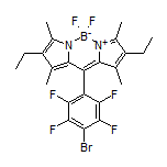10-(4-溴-2,3,5,6-四氟苯基)-2,8-二乙基-5,5-二氟-1,3,7,9-四甲基-5H-二吡咯并[1,2-c:2’,1’-f][1,3,2]二氮杂环己硼烷-4-鎓-5-盐