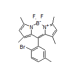 10-(2-溴-5-氟苯基)-5,5-二氟-1,3,7,9-四甲基-5H-二吡咯并[1,2-c:2’,1’-f][1,3,2]二氮杂环己硼烷-4-鎓-5-盐