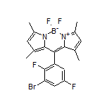 10-(3-溴-2,5-二氟苯基)-5,5-二氟-1,3,7,9-四甲基-5H-二吡咯并[1,2-c:2’,1’-f][1,3,2]二氮杂环己硼烷-4-鎓-5-盐