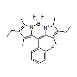 2,8-二乙基-5,5-二氟-10-(2-氟苯基)-1,3,7,9-四甲基-5H-二吡咯并[1,2-c:2’,1’-f][1,3,2]二氮杂环己硼烷-4-鎓-5-盐