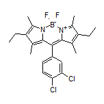 10-(3,4-二氯苯基)-2,8-二乙基-5,5-二氟-1,3,7,9-四甲基-5H-二吡咯并[1,2-c:2’,1’-f][1,3,2]二氮杂环己硼烷-4-鎓-5-盐