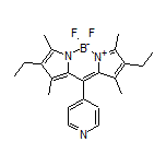 2,8-二乙基-5,5-二氟-1,3,7,9-四甲基-10-(4-吡啶基)-5H-二吡咯并[1,2-c:2’,1’-f][1,3,2]二氮杂环己硼烷-4-鎓-5-盐