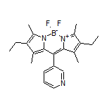 2,8-二乙基-5,5-二氟-1,3,7,9-四甲基-10-(3-吡啶基)-5H-二吡咯并[1,2-c:2’,1’-f][1,3,2]二氮杂环己硼烷-4-鎓-5-盐