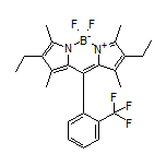 2,8-二乙基-5,5-二氟-1,3,7,9-四甲基-10-[2-(三氟甲基)苯基]-5H-二吡咯并[1,2-c:2’,1’-f][1,3,2]二氮杂环己硼烷-4-鎓-5-盐
