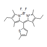2,8-二乙基-5,5-二氟-1,3,7,9-四甲基-10-(5-甲基-2-噻吩基)-5H-二吡咯并[1,2-c:2’,1’-f][1,3,2]二氮杂环己硼烷-4-鎓-5-盐
