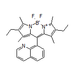 2,8-二乙基-5,5-二氟-1,3,7,9-四甲基-10-(8-喹啉基)-5H-二吡咯并[1,2-c:2’,1’-f][1,3,2]二氮杂环己硼烷-4-鎓-5-盐