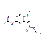 5-乙酰氧基-1,2-二甲基-1H-吲哚-3-甲酸乙酯