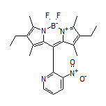 2,8-二乙基-5,5-二氟-1,3,7,9-四甲基-10-(3-硝基-2-吡啶基)-5H-二吡咯并[1,2-c:2’,1’-f][1,3,2]二氮杂环己硼烷-4-鎓-5-盐