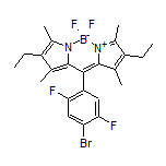 10-(4-溴-2,5-二氟苯基)-2,8-二乙基-5,5-二氟-1,3,7,9-四甲基-5H-二吡咯并[1,2-c:2’,1’-f][1,3,2]二氮杂环己硼烷-4-鎓-5-盐