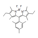 2,8-二乙基-5,5-二氟-10-均三甲苯基-1,3,7,9-四甲基-5H-二吡咯并[1,2-c:2’,1’-f][1,3,2]二氮杂环己硼烷-4-鎓-5-盐