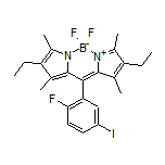 2,8-二乙基-5,5-二氟-10-(2-氟-5-碘苯基)-1,3,7,9-四甲基-5H-二吡咯并[1,2-c:2’,1’-f][1,3,2]二氮杂环己硼烷-4-鎓-5-盐