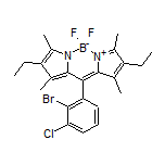 10-(2-溴-3-氯苯基)-2,8-二乙基-5,5-二氟-1,3,7,9-四甲基-5H-二吡咯并[1,2-c:2’,1’-f][1,3,2]二氮杂环己硼烷-4-鎓-5-盐