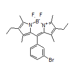 10-(3-溴苯基)-2,8-二乙基-5,5-二氟-1,3,7,9-四甲基-5H-二吡咯并[1,2-c:2’,1’-f][1,3,2]二氮杂环己硼烷-4-鎓-5-盐