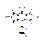 2,8-二乙基-5,5-二氟-1,3,7,9-四甲基-10-(4-甲基-2-噻唑基)-5H-二吡咯并[1,2-c:2’,1’-f][1,3,2]二氮杂环己硼烷-4-鎓-5-盐