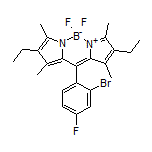10-(2-溴-4-氟苯基)-2,8-二乙基-5,5-二氟-1,3,7,9-四甲基-5H-二吡咯并[1,2-c:2’,1’-f][1,3,2]二氮杂环己硼烷-4-鎓-5-盐
