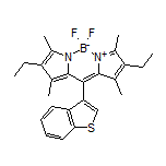 10-(3-苯并噻吩基)-2,8-二乙基-5,5-二氟-1,3,7,9-四甲基-5H-二吡咯并[1,2-c:2’,1’-f][1,3,2]二氮杂环己硼烷-4-鎓-5-盐