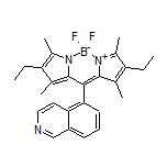 2,8-二乙基-5,5-二氟-10-(5-异喹啉基)-1,3,7,9-四甲基-5H-二吡咯并[1,2-c:2’,1’-f][1,3,2]二氮杂环己硼烷-4-鎓-5-盐