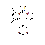 5,5-二氟-1,3,7,9-四甲基-10-(2-甲基-5-嘧啶基)-5H-二吡咯并[1,2-c:2’,1’-f][1,3,2]二氮杂环己硼烷-4-鎓-5-盐