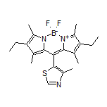 2,8-二乙基-5,5-二氟-1,3,7,9-四甲基-10-(4-甲基-5-噻唑基)-5H-二吡咯并[1,2-c:2’,1’-f][1,3,2]二氮杂环己硼烷-4-鎓-5-盐
