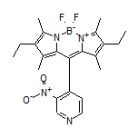 2,8-二乙基-5,5-二氟-1,3,7,9-四甲基-10-(3-硝基-4-吡啶基)-5H-二吡咯并[1,2-c:2’,1’-f][1,3,2]二氮杂环己硼烷-4-鎓-5-盐