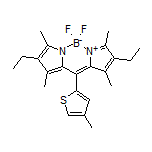 2,8-二乙基-5,5-二氟-1,3,7,9-四甲基-10-(4-甲基-2-噻吩基)-5H-二吡咯并[1,2-c:2’,1’-f][1,3,2]二氮杂环己硼烷-4-鎓-5-盐