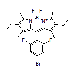 10-(4-溴-2,6-二氟苯基)-2,8-二乙基-5,5-二氟-1,3,7,9-四甲基-5H-二吡咯并[1,2-c:2’,1’-f][1,3,2]二氮杂环己硼烷-4-鎓-5-盐