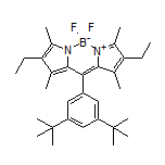 10-(3,5-二叔丁基苯基)-2,8-二乙基-5,5-二氟-1,3,7,9-四甲基-5H-二吡咯并[1,2-c:2’,1’-f][1,3,2]二氮杂环己硼烷-4-鎓-5-盐