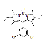10-(3-溴-5-氯苯基)-2,8-二乙基-5,5-二氟-1,3,7,9-四甲基-5H-二吡咯并[1,2-c:2’,1’-f][1,3,2]二氮杂环己硼烷-4-鎓-5-盐