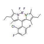 10-(2-氯-3,6-二氟苯基)-2,8-二乙基-5,5-二氟-1,3,7,9-四甲基-5H-二吡咯并[1,2-c:2’,1’-f][1,3,2]二氮杂环己硼烷-4-鎓-5-盐