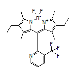 2,8-二乙基-5,5-二氟-1,3,7,9-四甲基-10-[3-(三氟甲基)-2-吡啶基]-5H-二吡咯并[1,2-c:2’,1’-f][1,3,2]二氮杂环己硼烷-4-鎓-5-盐