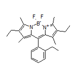 2,8-二乙基-10-(2-乙基苯基)-5,5-二氟-1,3,7,9-四甲基-5H-二吡咯并[1,2-c:2’,1’-f][1,3,2]二氮杂环己硼烷-4-鎓-5-盐