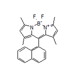 5,5-二氟-1,3,7,9-四甲基-10-(1-萘基)-5H-二吡咯并[1,2-c:2’,1’-f][1,3,2]二氮杂环己硼烷-4-鎓-5-盐