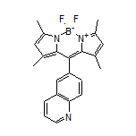 5,5-二氟-1,3,7,9-四甲基-10-(6-喹啉基)-5H-二吡咯并[1,2-c:2’,1’-f][1,3,2]二氮杂环己硼烷-4-鎓-5-盐