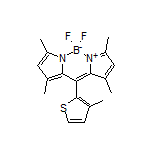 5,5-二氟-1,3,7,9-四甲基-10-(3-甲基-2-噻吩基)-5H-二吡咯并[1,2-c:2’,1’-f][1,3,2]二氮杂环己硼烷-4-鎓-5-盐