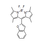 10-(2-苯并呋喃基)-5,5-二氟-1,3,7,9-四甲基-5H-二吡咯并[1,2-c:2’,1’-f][1,3,2]二氮杂环己硼烷-4-鎓-5-盐