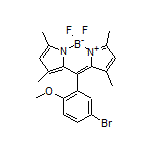 10-(5-溴-2-甲氧基苯基)-5,5-二氟-1,3,7,9-四甲基-5H-二吡咯并[1,2-c:2’,1’-f][1,3,2]二氮杂环己硼烷-4-鎓-5-盐