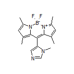 5,5-二氟-1,3,7,9-四甲基-10-(1-甲基-5-咪唑基)-5H-二吡咯并[1,2-c:2’,1’-f][1,3,2]二氮杂环己硼烷-4-鎓-5-盐