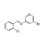 (E)-5-溴-N-(2-氯亚苄基)吡啶-3-胺
