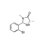 (5S)-2-(2-溴苯基)-3,5-二甲基咪唑烷-4-酮