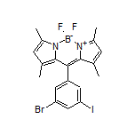 10-(3-溴-5-碘苯基)-5,5-二氟-1,3,7,9-四甲基-5H-二吡咯并[1,2-c:2’,1’-f][1,3,2]二氮杂环己硼烷-4-鎓-5-盐