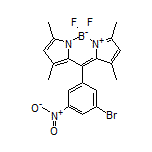 10-(3-溴-5-硝基苯基)-5,5-二氟-1,3,7,9-四甲基-5H-二吡咯并[1,2-c:2’,1’-f][1,3,2]二氮杂环己硼烷-4-鎓-5-盐